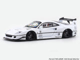 Ferrari F40 LBWK white 1:64 Street Warrior diecast scale model car miniature collectible