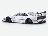 Ferrari F40 LBWK white 1:64 Street Warrior diecast scale model car miniature collectible