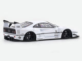 Ferrari F40 LBWK white 1:64 Street Warrior diecast scale model car miniature collectible