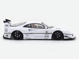 Ferrari F40 LBWK white 1:64 Street Warrior diecast scale model car miniature collectible
