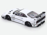 Ferrari F40 LBWK white 1:64 Street Warrior diecast scale model car miniature collectible
