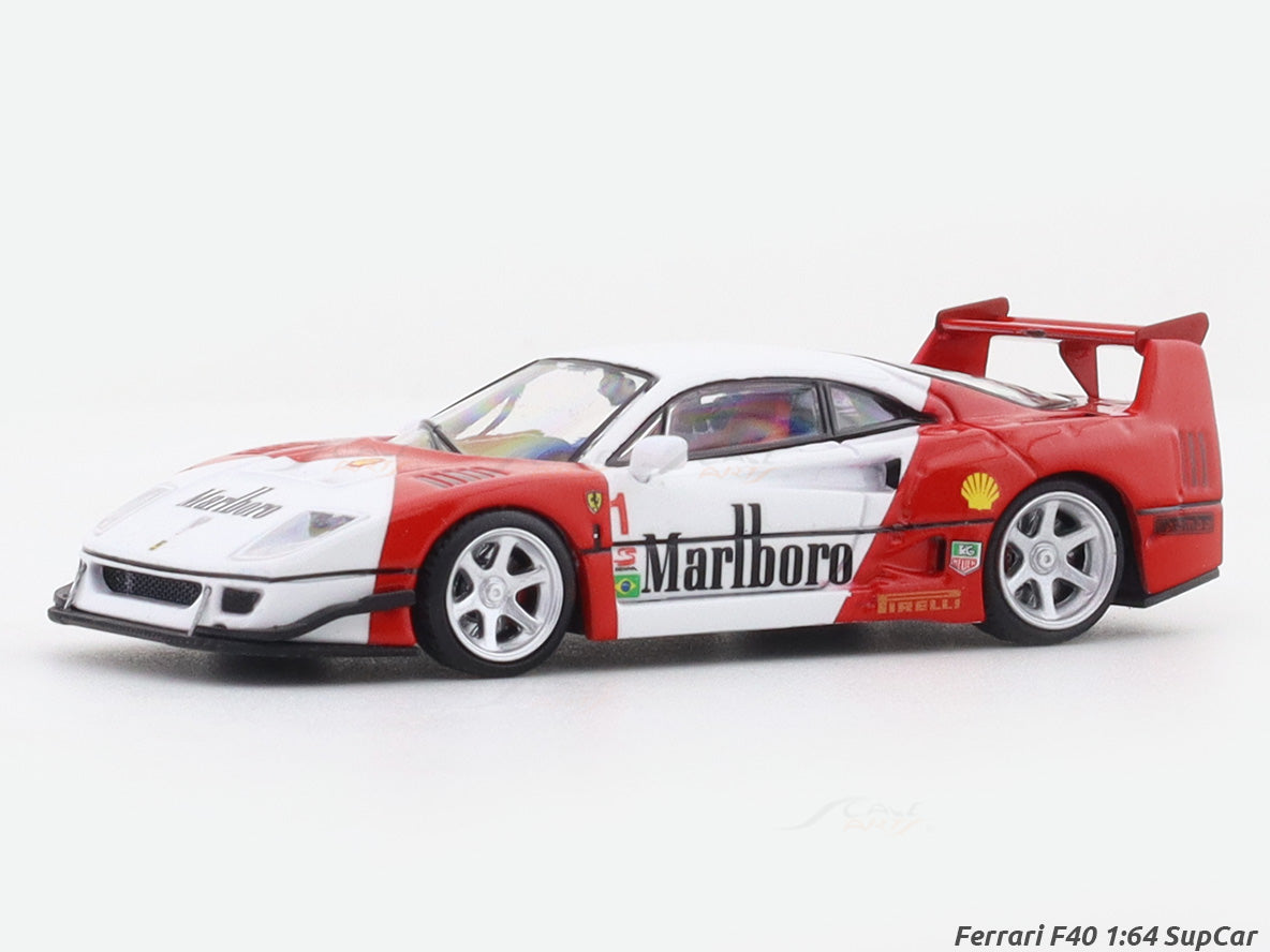 Ferrari F40 Marlboro 1:64 Supcar diecast scale model miniature car