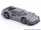 Ferrari F40 Yasid Concept grey 1:64 Autobots diecast scale model miniature car collectible