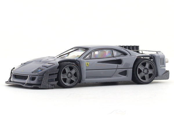 Ferrari F40 Yasid Concept grey 1:64 Autobots diecast scale model miniature car collectible