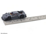 Ferrari F40 Yasid Concept grey 1:64 Autobots diecast scale model miniature car collectible