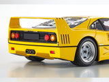 PreOrder : Ferrari F40 Yellow 1:18 Kyosho diecast scale model car collectible