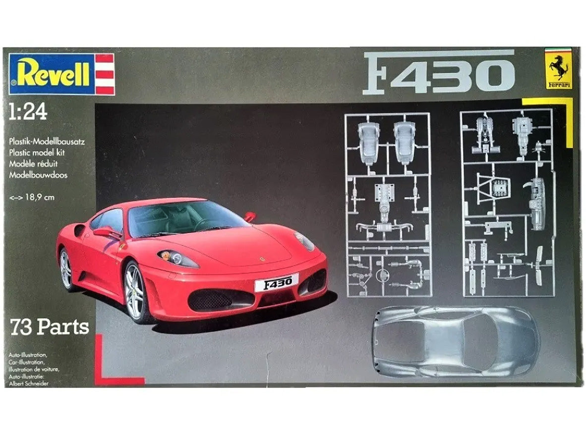 Ferrari F430 124 Revell plastic scale model cars kit Scale Arts India