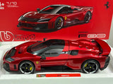 Ferrari F80 red 1:18 Bburago Signature licensed diecast scale model car collectible