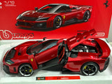 Ferrari F80 red 1:18 Bburago Signature licensed diecast scale model car collectible