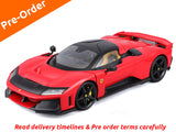 Pre Order : Ferrari F80 Red 1:18 Bburago Signature series licensed diecast scale model car