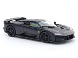 Ferrari F80 with Clear Case matte black 1:43 Bburago Licensed Diecast Scale Model Car | Hypercar Collectible | Buy in India