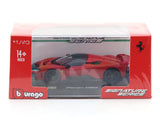 Ferrari F80 with Clear Case Red 1:43 Bburago Licensed Diecast Scale Model Car | Hypercar Collectible | Buy in India