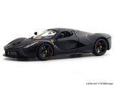 Ferrari LaFerrari matte black Signature Series 1:18 Bburago diecast Scale Model car