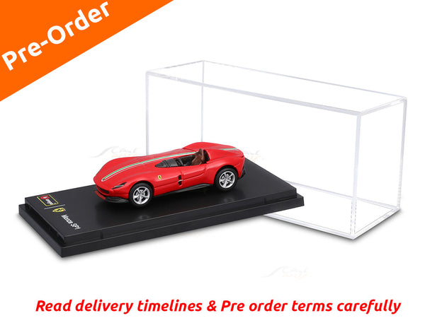 PreOrder : Ferrari Monza SP1 Red 1:64 Bburago licensed diecast scale model car collectible
