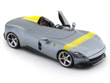 Ferrari Monza SP1 silver with Acrylic case 1:24 Bburago licensed diecast Scale Model car collectible