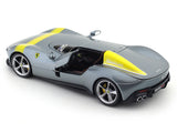Ferrari Monza SP1 silver with Acrylic case 1:24 Bburago licensed diecast Scale Model car collectible