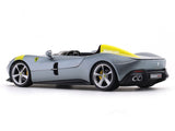 Ferrari Monza SP1 silver with Acrylic case 1:24 Bburago licensed diecast Scale Model car collectible