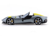 Ferrari Monza SP1 silver with Acrylic case 1:24 Bburago licensed diecast Scale Model car collectible