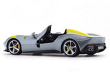 Ferrari Monza SP1 silver with Acrylic case 1:24 Bburago licensed diecast Scale Model car collectible