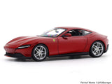 Ferrari Roma with Acrylic case 1:24 Bburago licensed diecast Scale Model car collectible