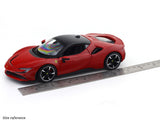 Ferrari SF90 Stradale with Acrylic case 1:24 Bburago licensed diecast Scale Model car collectible