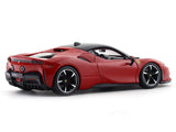 Ferrari SF90 Stradale with Acrylic case 1:24 Bburago licensed diecast Scale Model car collectible