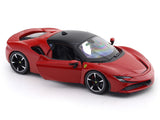Ferrari SF90 Stradale with Acrylic case 1:24 Bburago licensed diecast Scale Model car collectible
