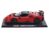Ferrari SF90 XX Stradale 1:24 Bburago Licensed Diecast Scale Model Car with Acrylic Cover
