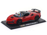 Ferrari SF90 XX Stradale 1:24 Bburago Licensed Diecast Scale Model Car with Acrylic Cover