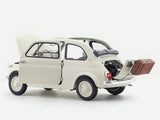 Fiat Nuova 500 with Accessories 1:18 Kyosho Premium Licensed Scale Model | Collectible Car Replica