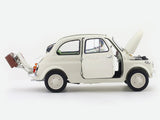 Fiat Nuova 500 with Accessories 1:18 Kyosho Premium Licensed Scale Model | Collectible Car Replica