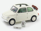 Fiat Nuova 500 with Accessories 1:18 Kyosho Premium Licensed Scale Model | Collectible Car Replica