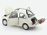 Fiat Nuova 500 with Accessories 1:18 Kyosho Premium Licensed Scale Model | Collectible Car Replica