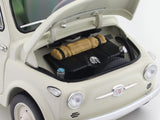Fiat Nuova 500 with Accessories 1:18 Kyosho Premium Licensed Scale Model | Collectible Car Replica