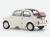 Fiat Nuova 500 with Accessories 1:18 Kyosho Premium Licensed Scale Model | Collectible Car Replica
