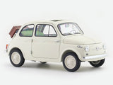 Fiat Nuova 500 with Accessories 1:18 Kyosho Premium Licensed Scale Model | Collectible Car Replica
