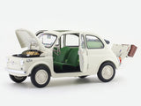 Fiat Nuova 500 with Accessories 1:18 Kyosho Premium Licensed Scale Model | Collectible Car Replica
