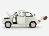 Fiat Nuova 500 with Accessories 1:18 Kyosho Premium Licensed Scale Model | Collectible Car Replica