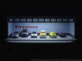 Firestone Garage Design B diorama for 1:64 Scale Arts India