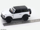 Ford Bronco white 1:33-42 RMZ City licensed pull back car scale model