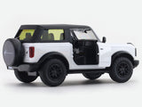 Ford Bronco white 1:33-42 RMZ City licensed pull back car scale model