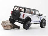 Ford Bronco White No 1 1:64 Shadow Pro diecast scale model miniature car collectible