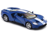 Ford GT Blue 1:33-42 RMZ City licensed pull back car scale model