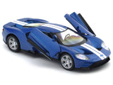 Ford GT Blue 1:33-42 RMZ City licensed pull back car scale model