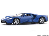 Ford GT Blue 1:33-42 RMZ City licensed pull back car scale model