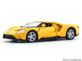 Ford GT yellow 1:32 RMZ City pull back car scale model