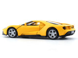 Ford GT yellow 1:32 RMZ City pull back car scale model