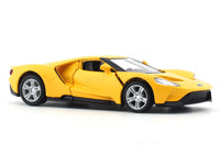 Ford GT yellow 1:32 RMZ City pull back car scale model