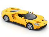 Ford GT yellow 1:32 RMZ City pull back car scale model