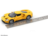 Ford GT yellow 1:32 RMZ City pull back car scale model